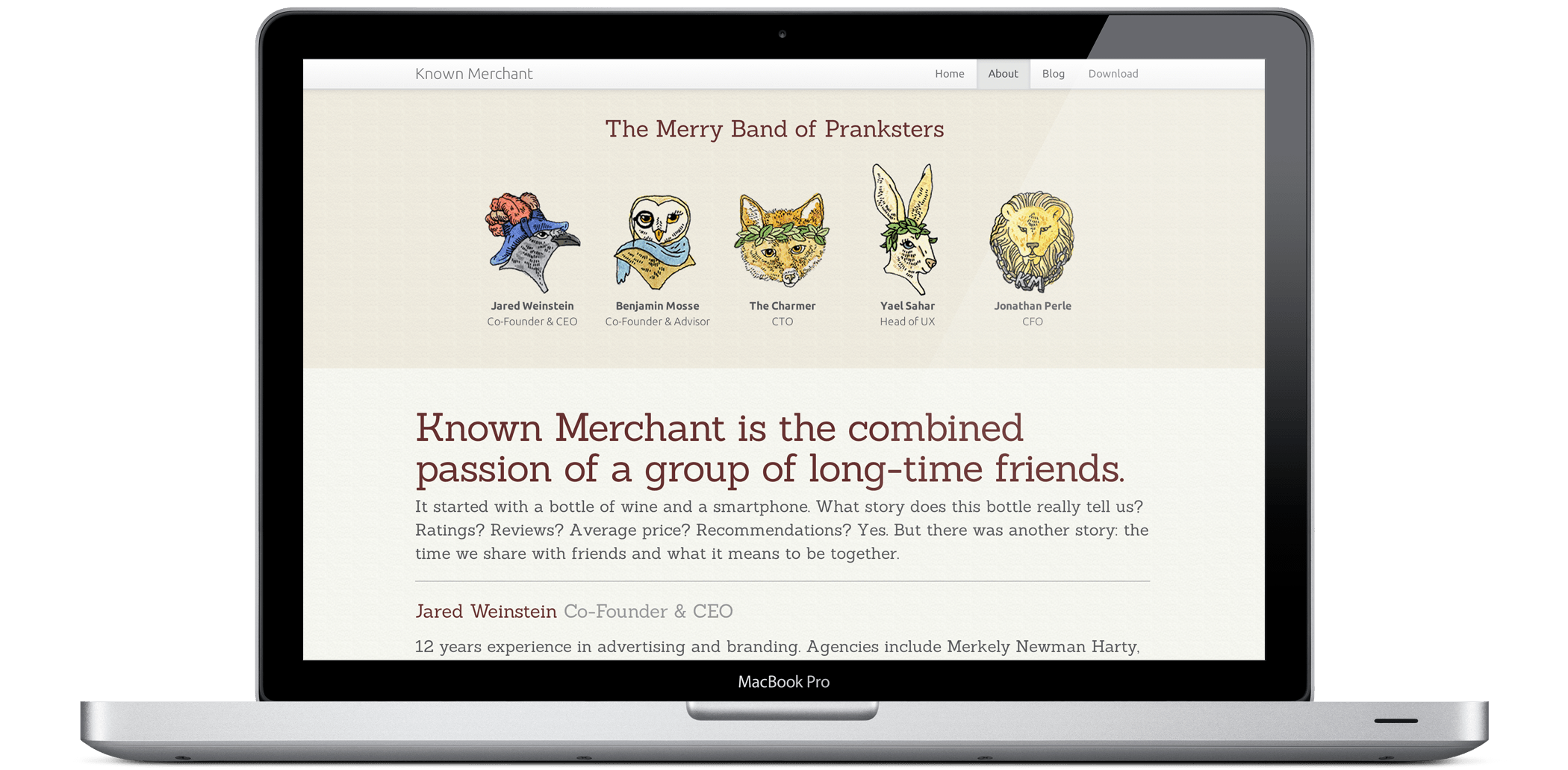 Known Merchant Website