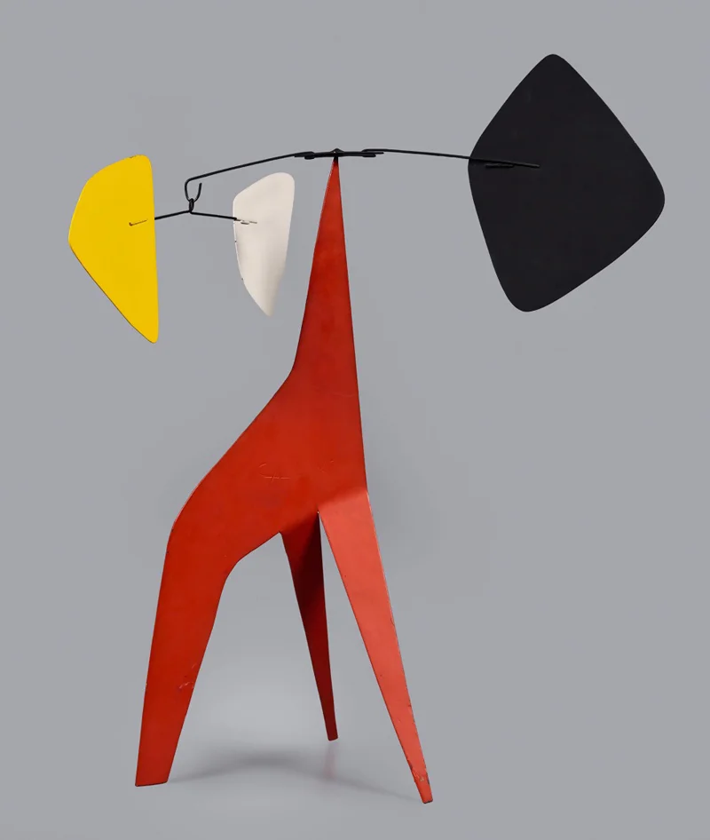 Alexander Calder, Untitled (Long Legged Red), 1966