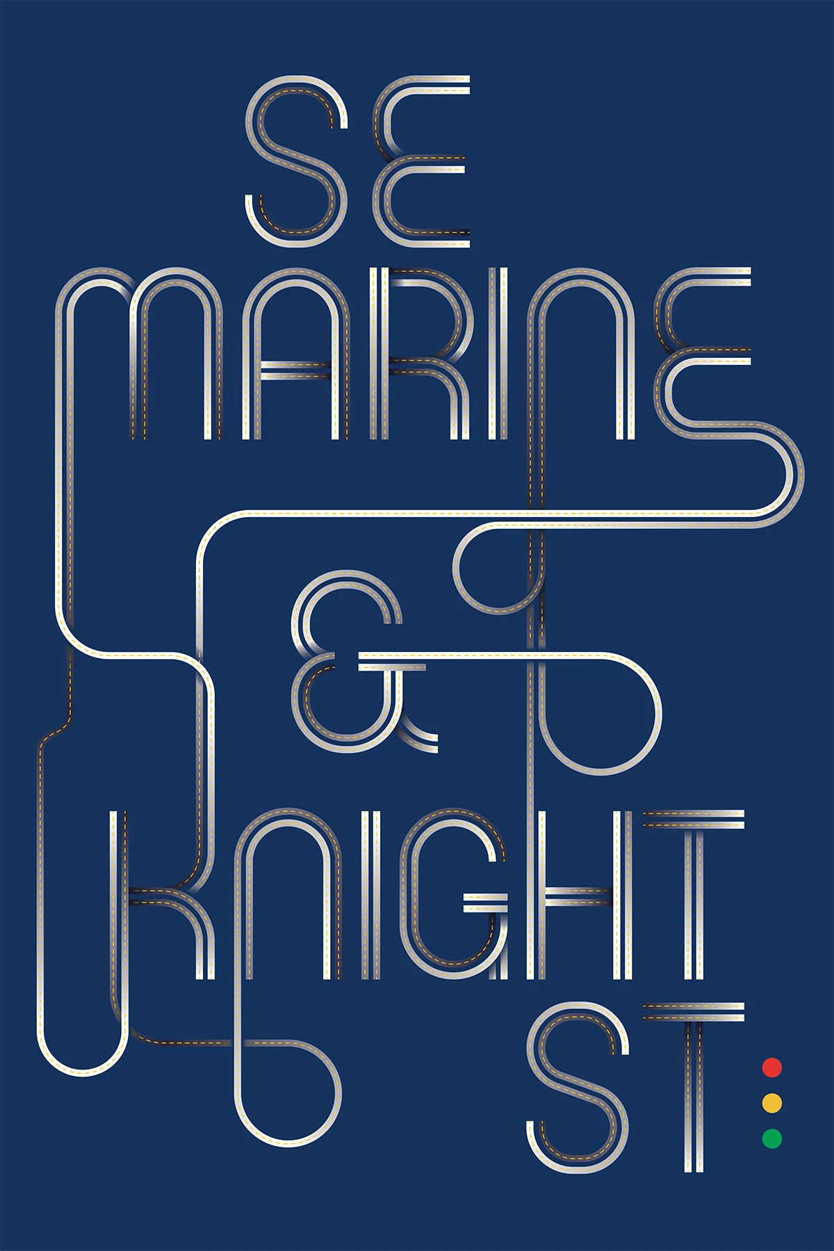 SE Marine & Knight by Working Format
For a city that’s managed to escape the construction of large freeways, the intersection at SE Marine & Knight St is about as close as we get. Most of us are familiar with the intersection from routine trips to Ikea, and little more. Its oversized clover-leafs and reputation as the most dangerous intersection in Vancouver is hardly something to celebrate, yet it remains a critical through-fare, carrying people and products in and out of the city, and across the Lower Mainland.