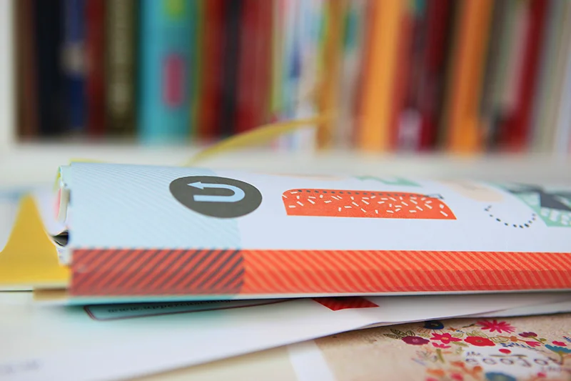 The low res digital proofs from our printer, ready for review.