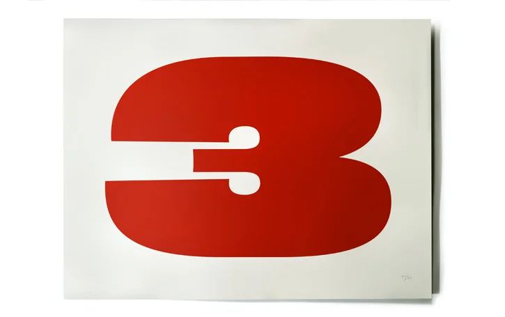 Large serigraph poster available on House Industries' website. (I'm sentimental about this number right now.)