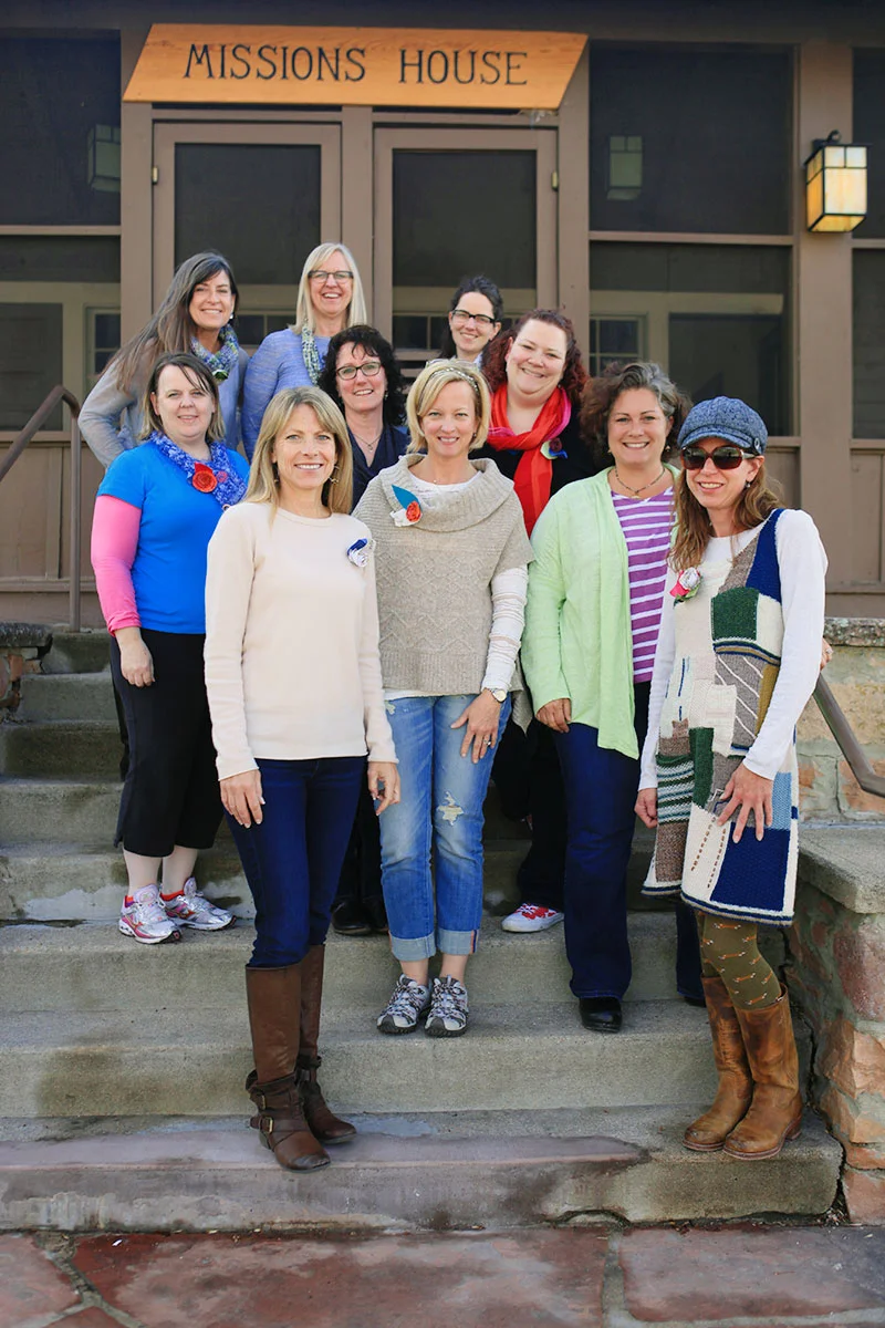 My students from the first day. (We were too busy with our print deadline for a class photo on day two!) Thank you to everyone who took my class and was along for this big creative experiment. I'm impressed with what we were able to accomplish!