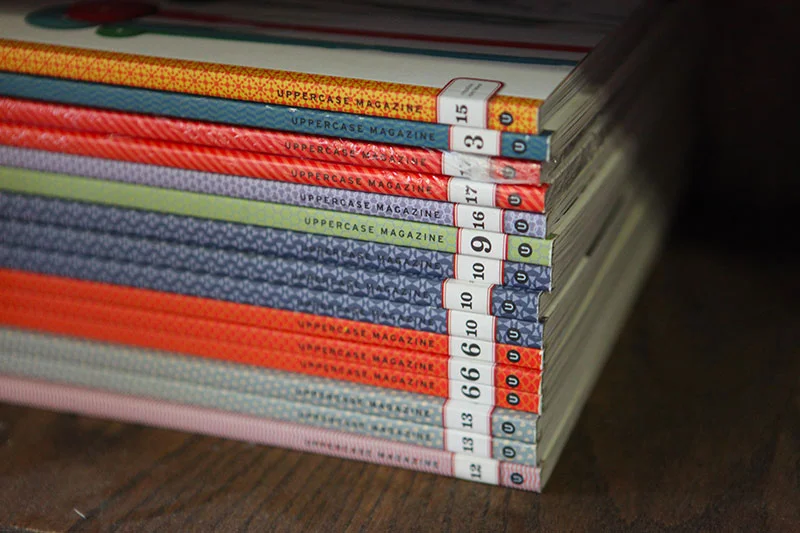 Another nice stack. Eagle eyes will notice that the workroom has a copy of out-of-print issue #3 and #12 for sale!