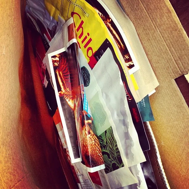 Alas, my archives of posters, brochures and other design projects that I did under my previous life as a freelance designer were ruined.
