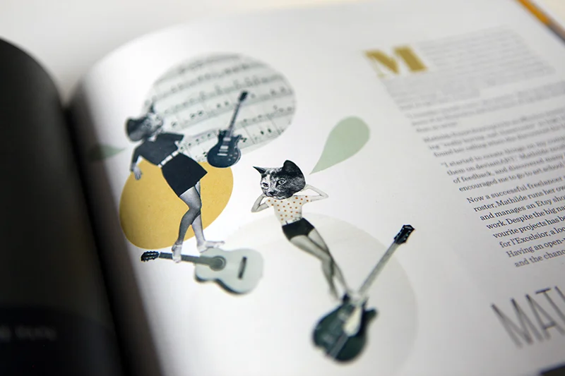 A profile on French designer and illustrator Mathilde Aubier.