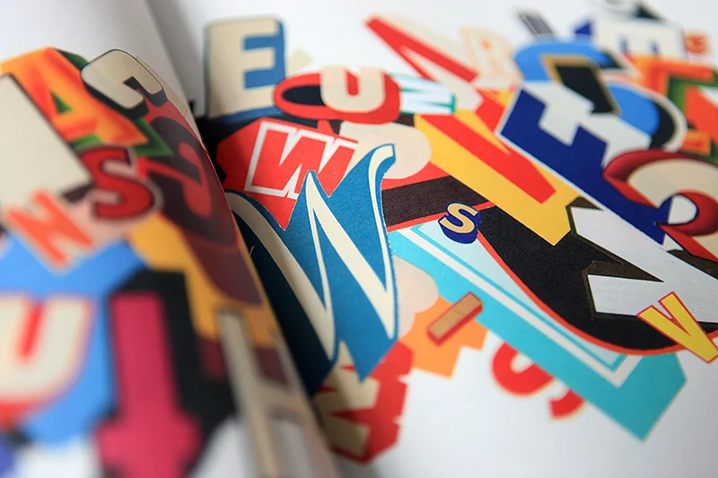 A spread showing work by Greg Lamarche.