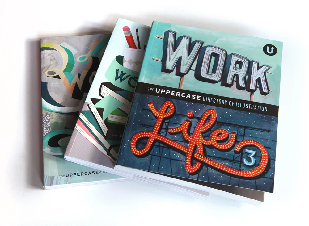 All three Work/Life books.