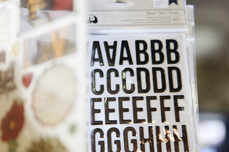 More type. What can I say? My eyes are always drawn to letters.