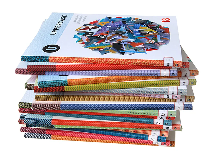 BEAUTIFUL BACK ISSUES Back issues are an affordable way to give the gift of UPPERCASE. Our content is not time sensitive and each issue is bursting with inspiration.