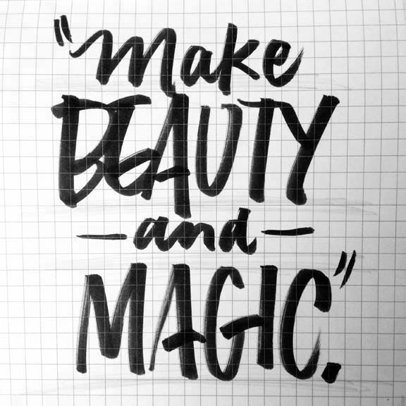 James Victore James Victore Inc. , Brooklyn, NY "Beauty and Magic"