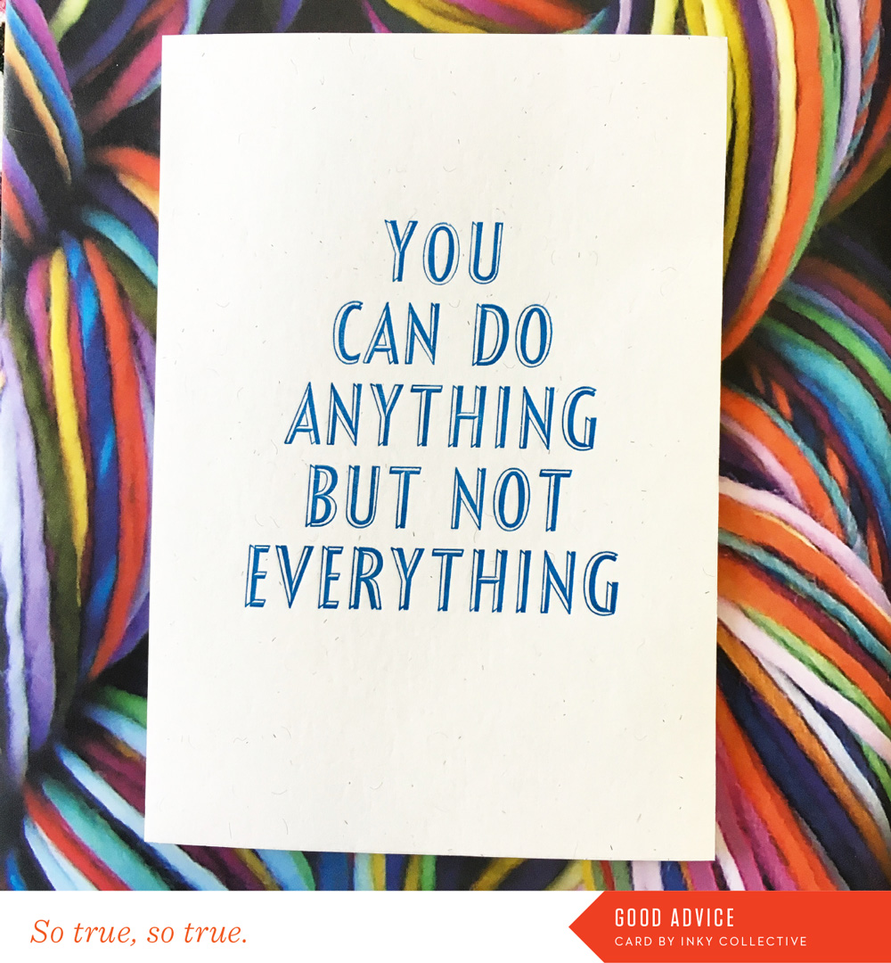 This card was included in a nice gift sent to me from Kate Marsden , one of the artists featured in The Compendium . It is from Ink Collective and available on Etsy .