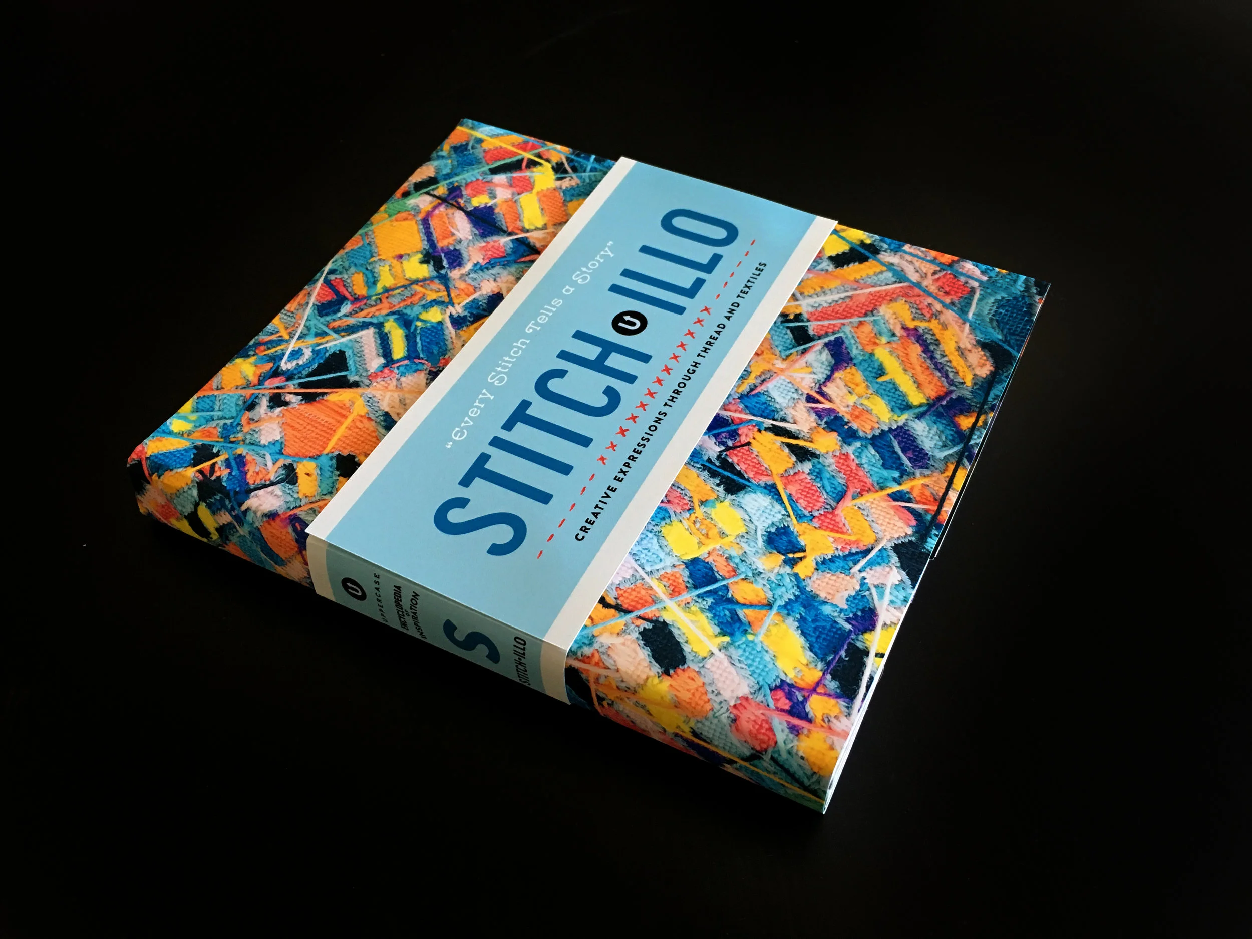 The back of needlework by Hannah Bass