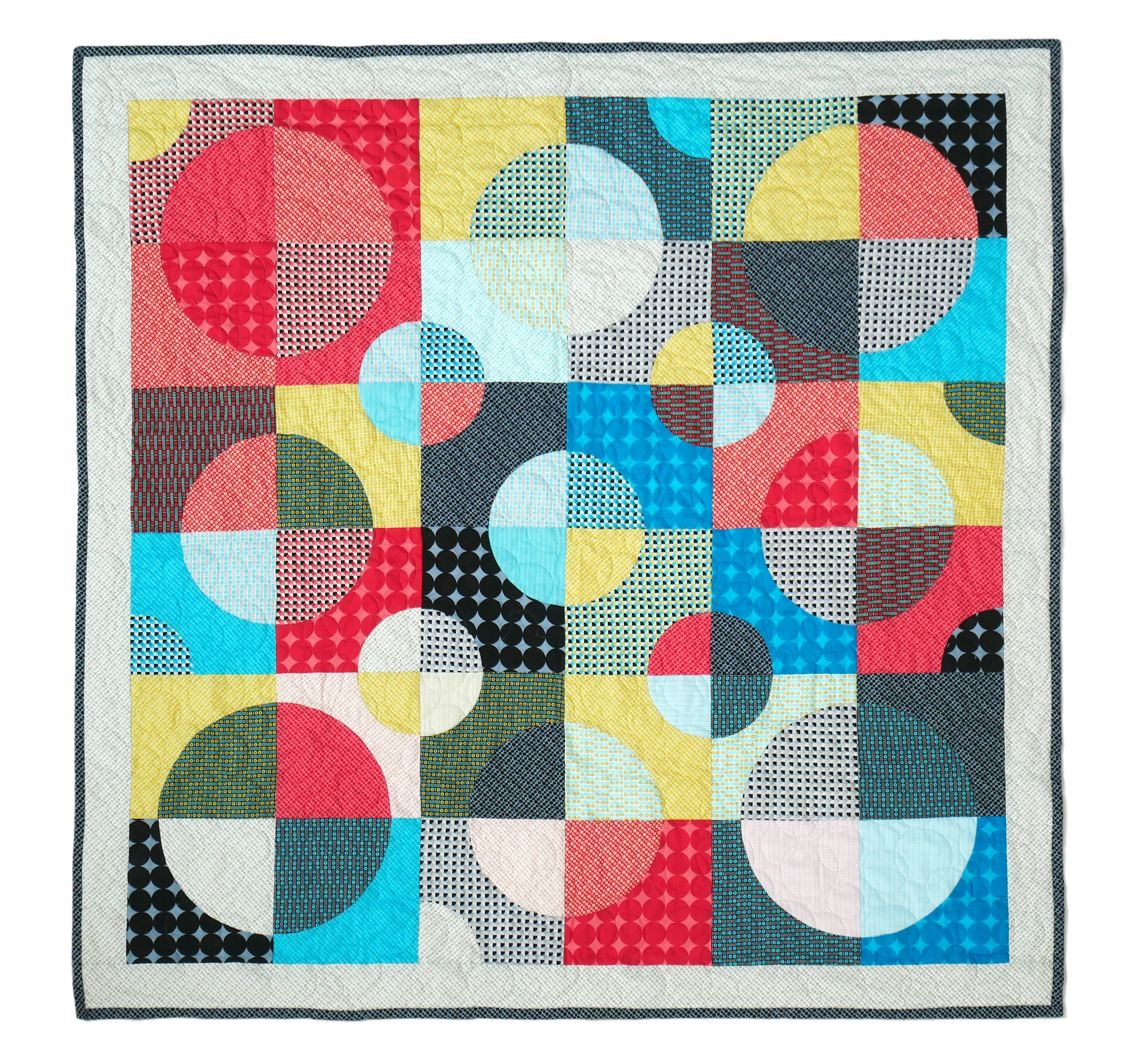 Drunkard’s Planets, a free quilt pattern that will be available via Windham Fabrics.