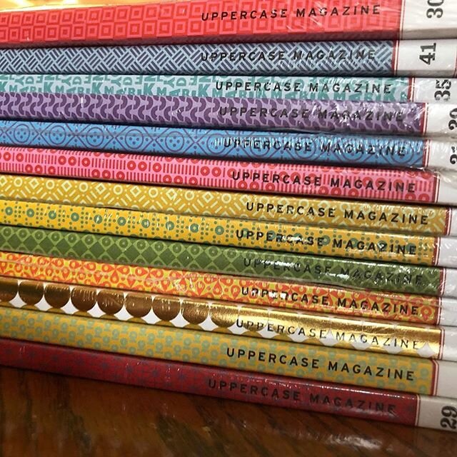 Posted @withregram &bull; @vs_marketing Got our shipment of @uppercasemag back issues before the chaos and are savouring them! #keepingitsimple #uppercase #designinspiration