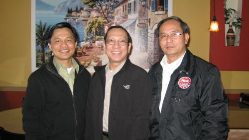 Pastor Thinh, Dr. Nguyen, & Pastor Khoa