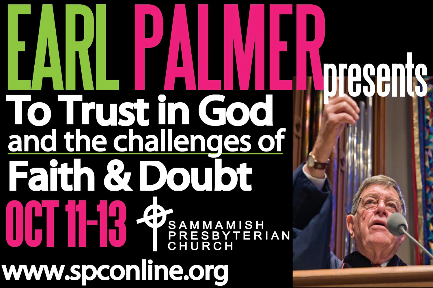 10/11-13: A Weekend Study with Earl Palmer