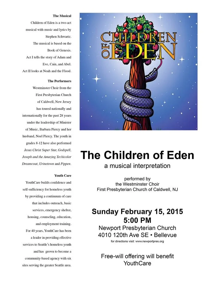 2/15: Children of Eden Musical Production