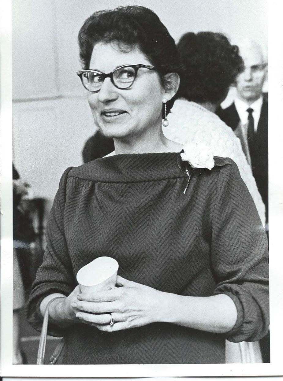 Betty Nicholson in 1969 - Courtesy of Rev. Dr. Bob Nicholson.