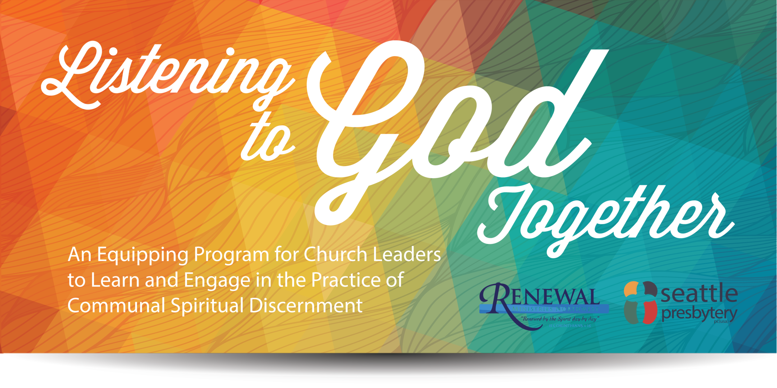 1/16: Listening to God Together