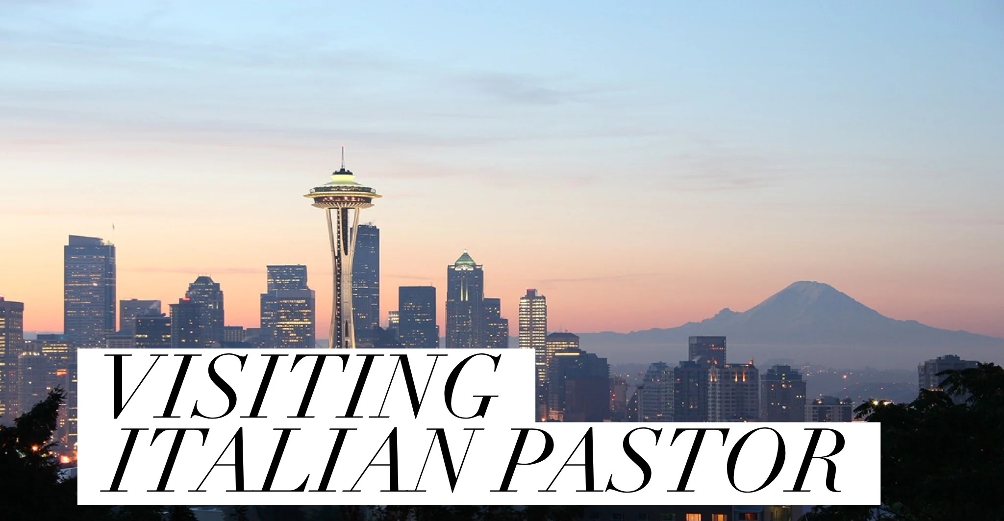 Visiting Italian Pastor