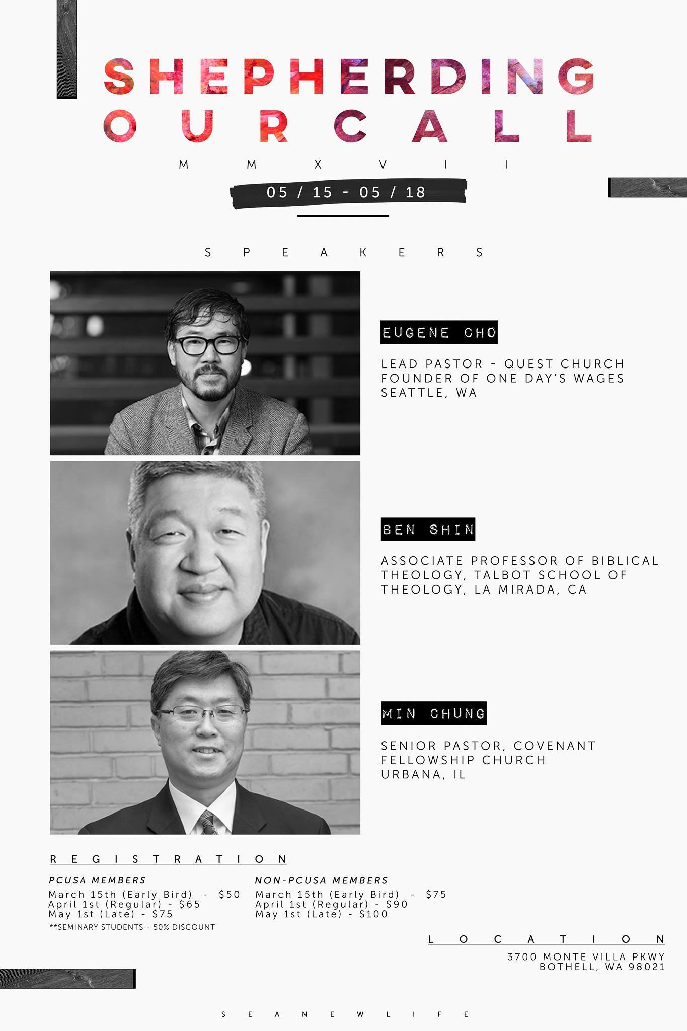 5/15-18: 2nd Generation Korean-American Pastors' Conference