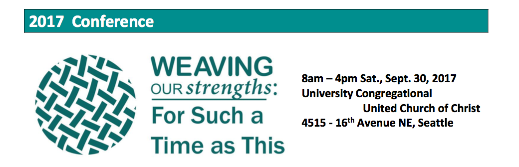 9/30: Weaving Our Strengths Conference