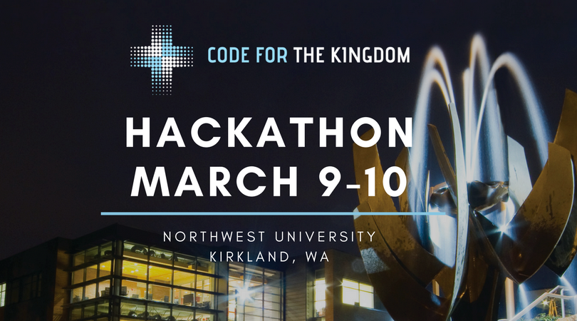 3/9-10: Code for the Kingdom Hackathon