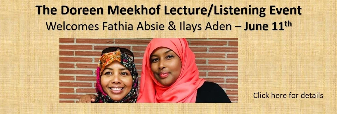 6/11: 2022 MEEKHOF LECTURE / LISTENING EVENT