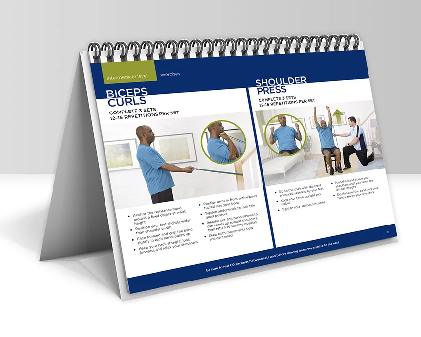 Exercise manual and log