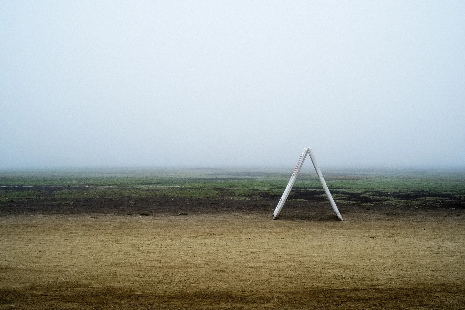 Sign (in Fog)