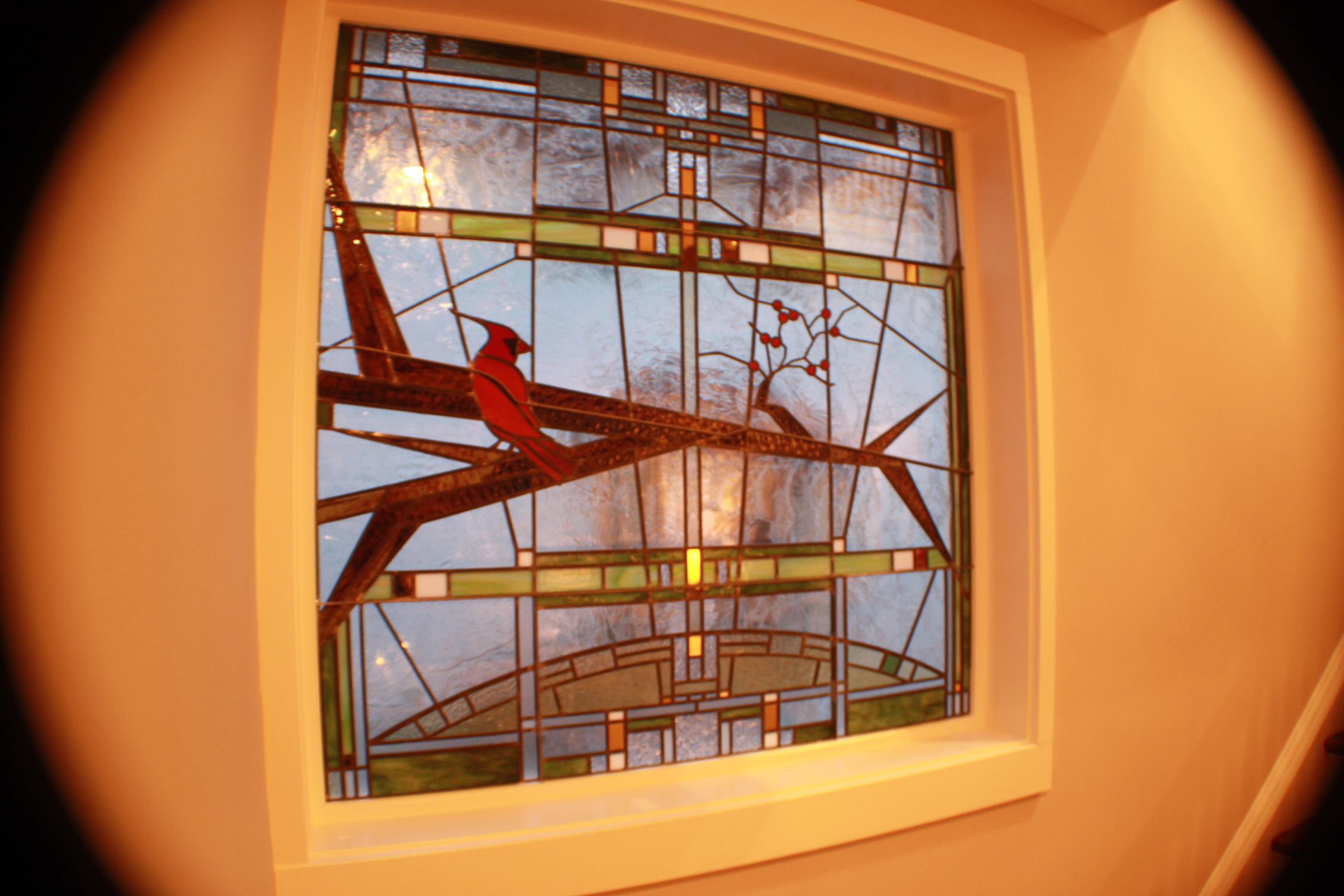 Custom Stained Glass Tribute Design