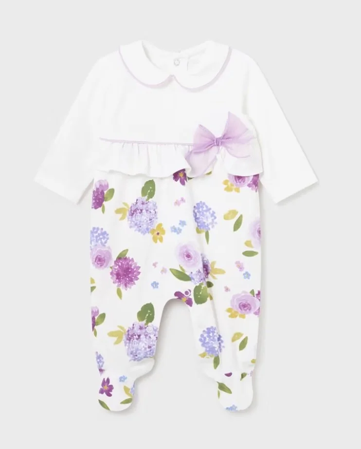 Fall Blooms Footed Romper Baby Bundle