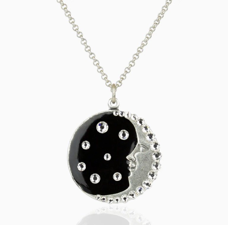 Moon and Stars silver black pendant.jpg