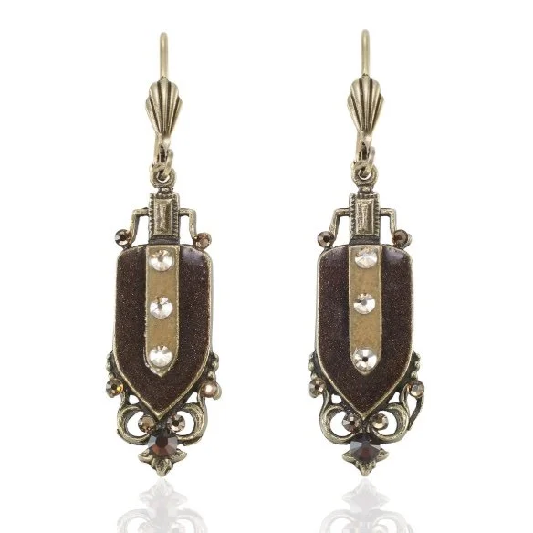 mocha enamel earring.jpg