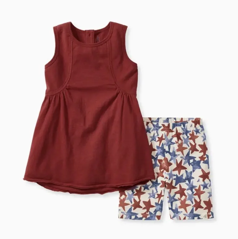toddler red star short set.jpg