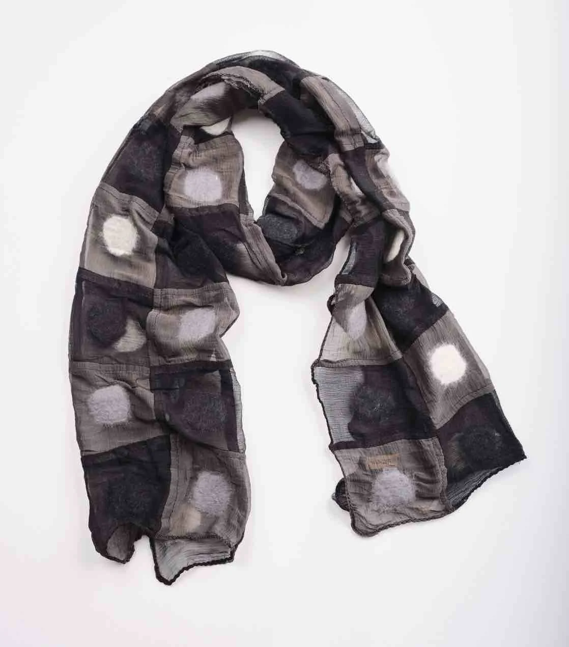 grey black silk scarf checker dot.jpg