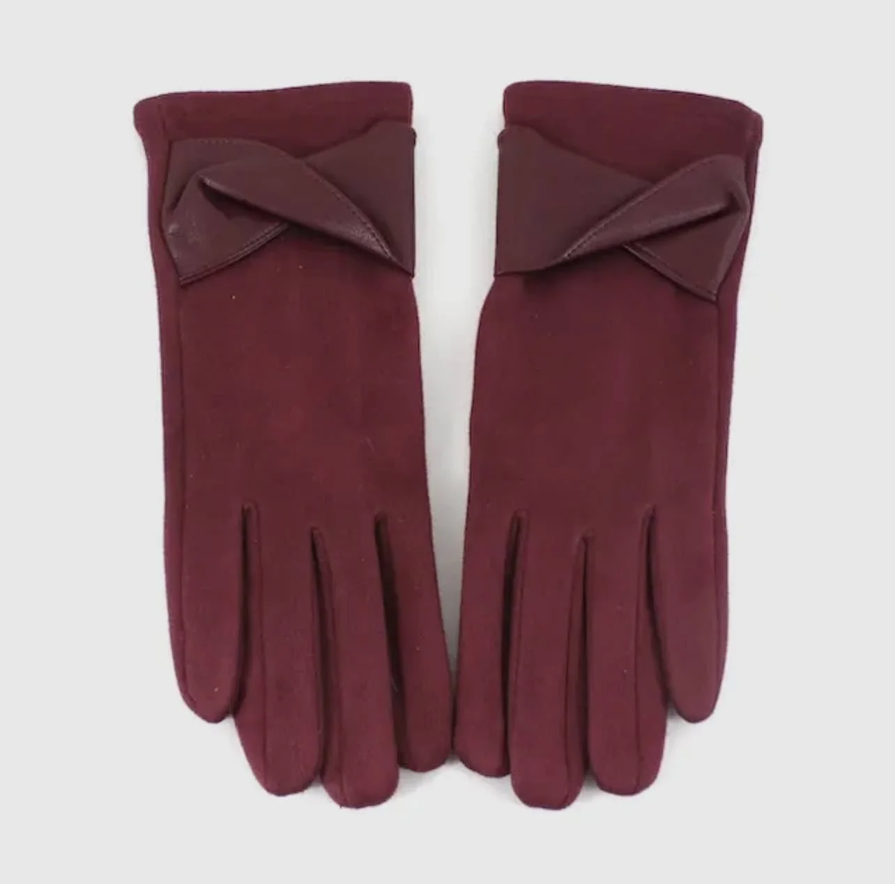 wine suede twist gloves.jpg