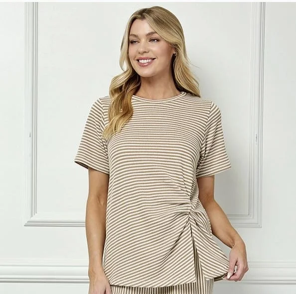 kahki srtriped tee split front 3-28.jpg