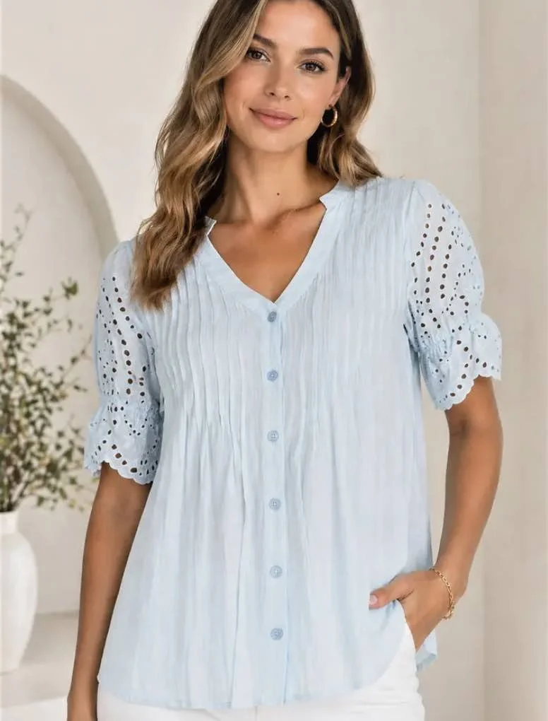 lt blue eyelet slv on model.jpg