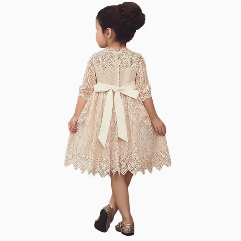 cream lace girls dress back.jpg