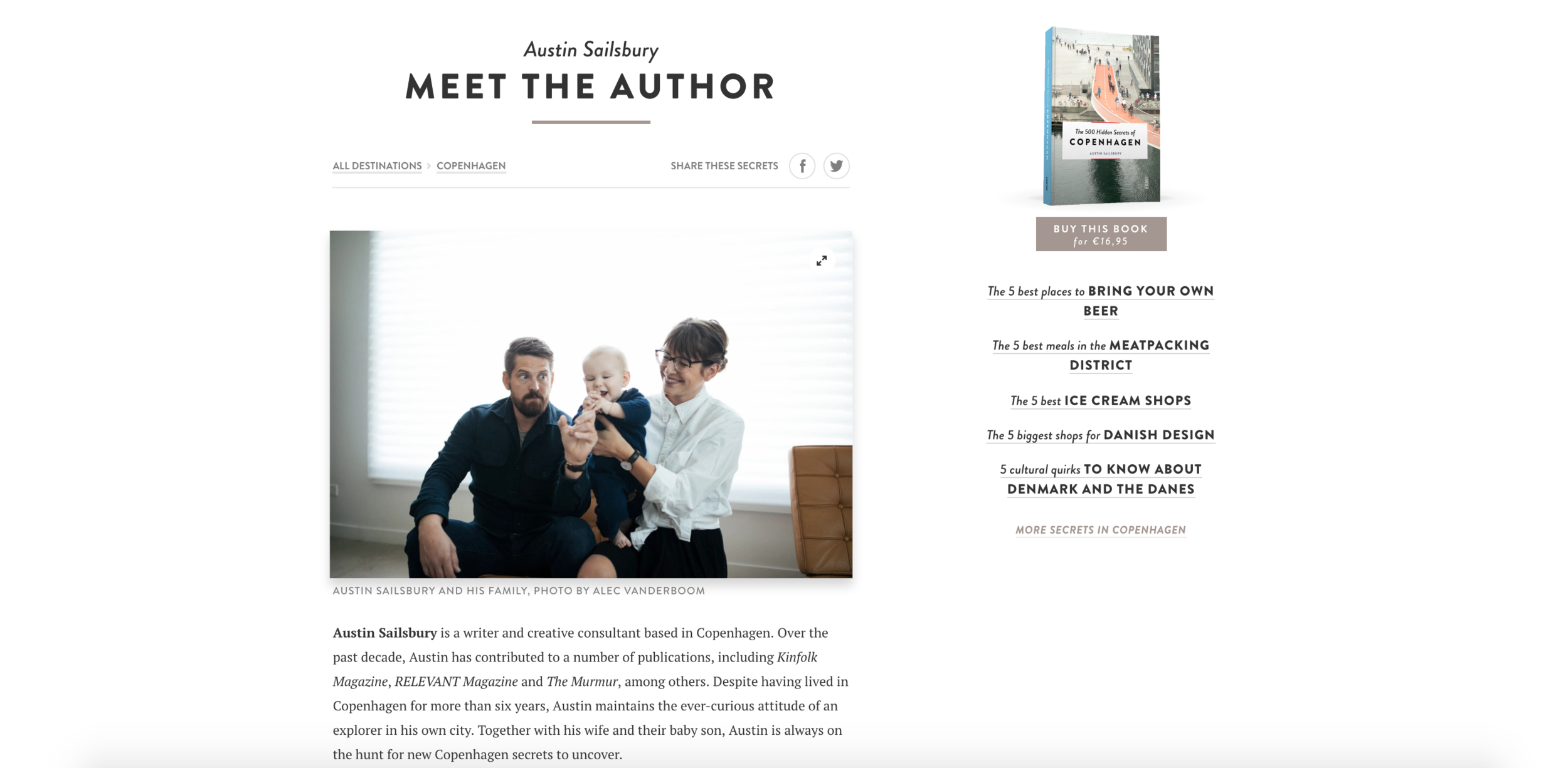 All images taken from the new www.the500hiddensecrets.com . Family portrait by Alec Vanderboom.