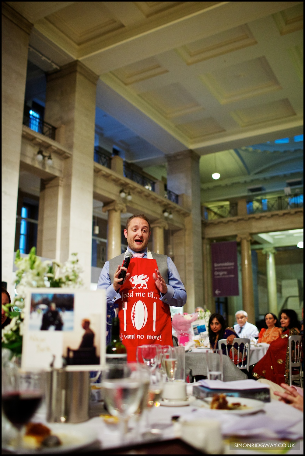 Wedding photography at Cardiff City Hall and National Museum of Wales