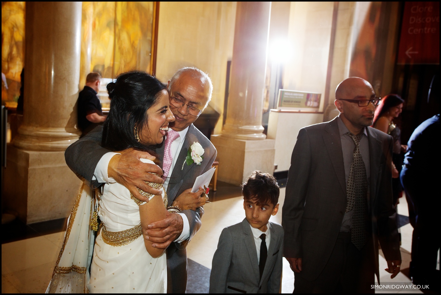 Wedding photography at Cardiff City Hall and National Museum of Wales