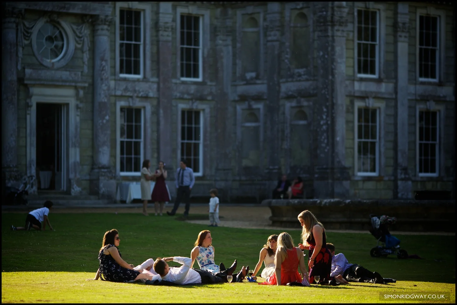 Wedding photography at Appuldurcombe House, Isle of Wight
