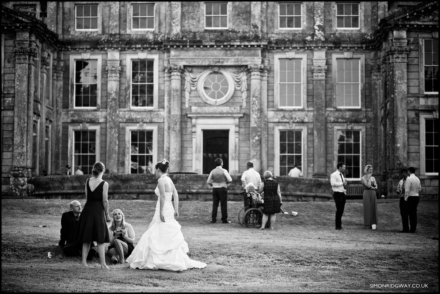 Wedding photography at Appuldurcombe House, Isle of Wight