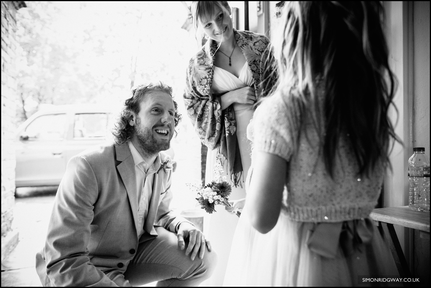 Wedding photography at Winterbourne Medieval Barn, Bristol 