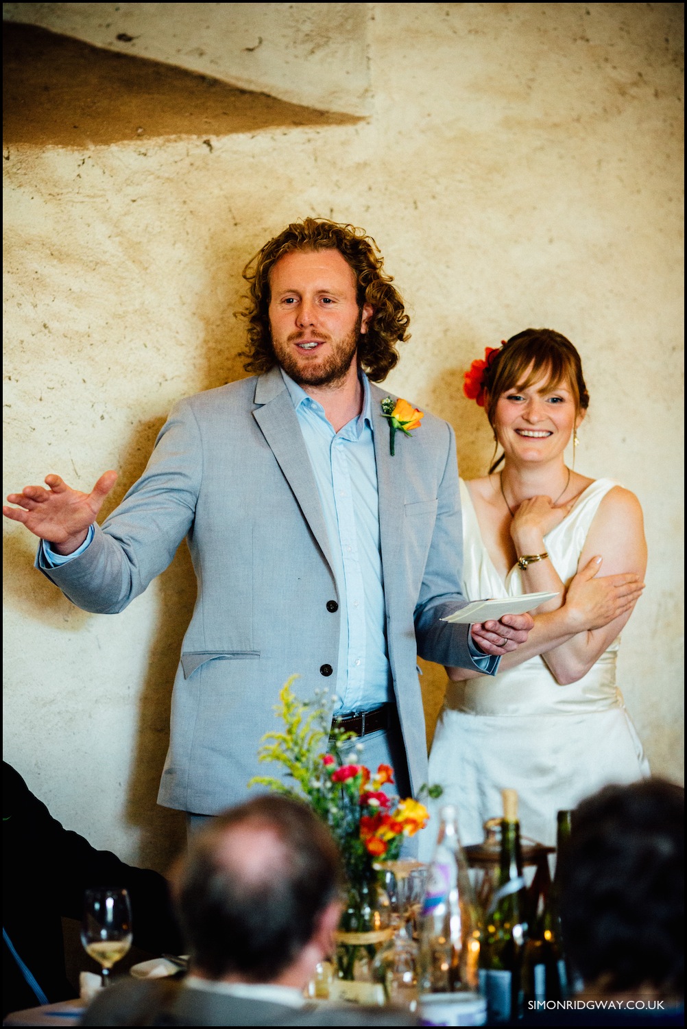 Wedding photography at Winterbourne Medieval Barn, Bristol