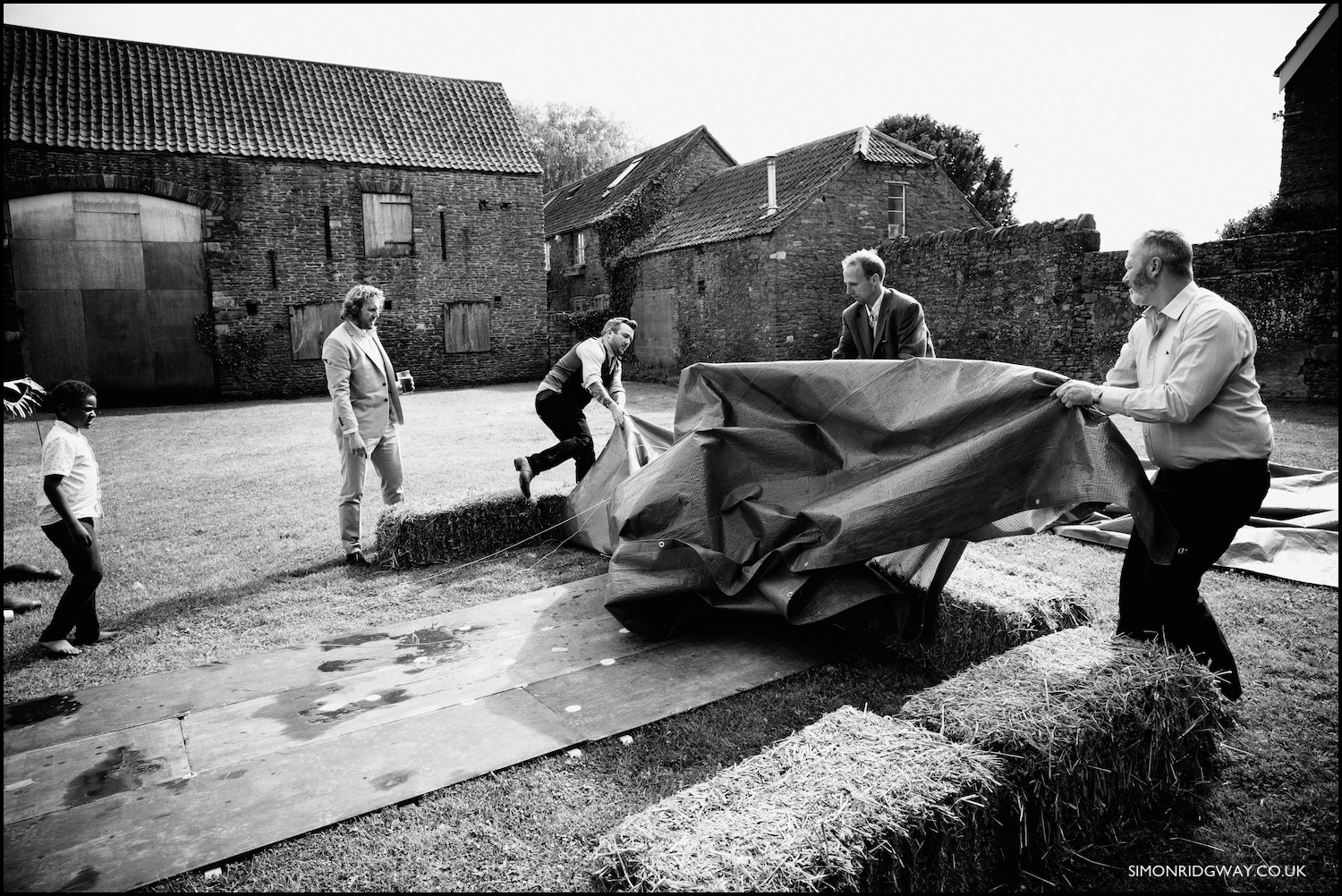 Wedding photography at Winterbourne Medieval Barn, Bristol