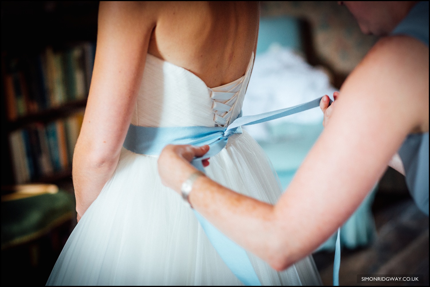 Wedding photography at Penpont, Brecon