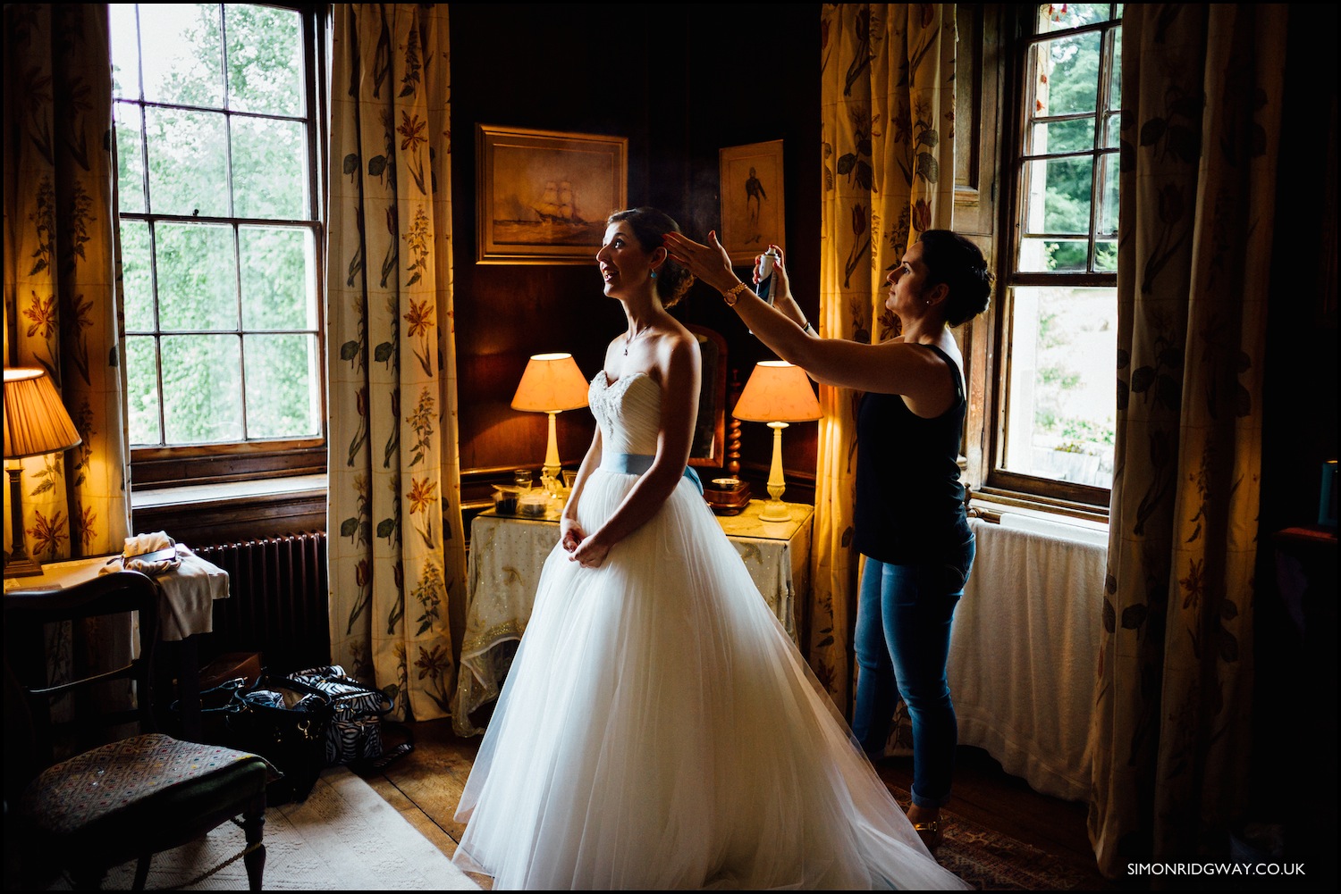 Wedding photography at Penpont, Brecon